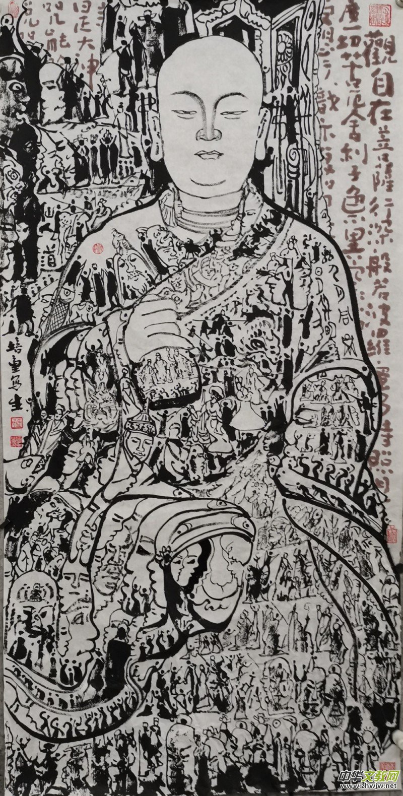 马培童——中国焦墨书画影响力传承人物