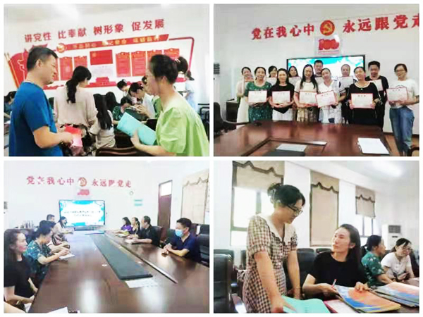 湖北京山实验中学举行师徒结对专题