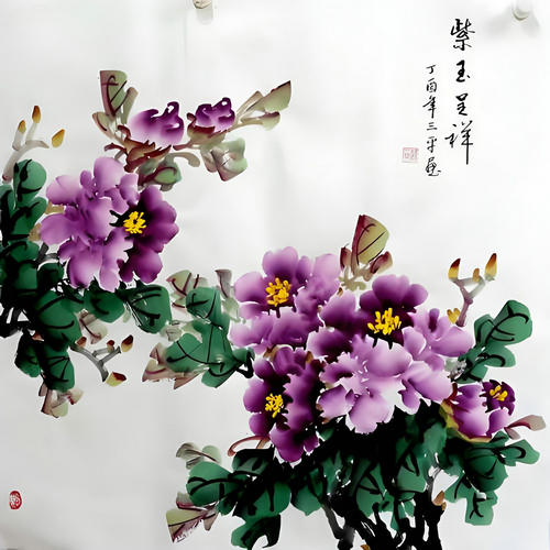 纪念抗战胜利80周年:韩三平国画艺术绽放光辉岁月 纪念抗战胜利80周年:韩三平国画艺术绽放光辉岁月