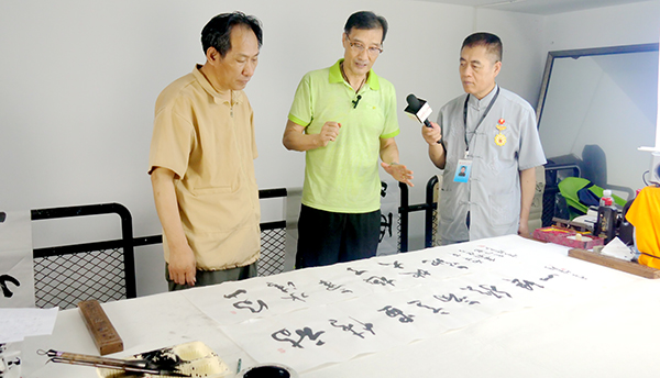 中国书协党总支原副书记连江州做客乐订坊媒体会客厅 中国书协党总支原副书记连江州做客乐订坊媒体会客厅